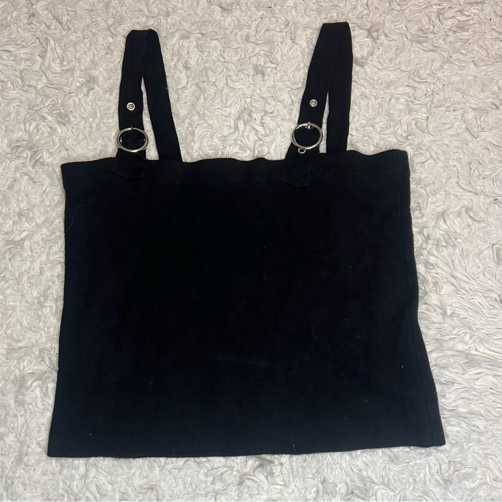 Goth Crop Top